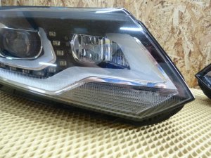Комплект фар VW Tiguan 2011-2016 (КCЕНОН AДAПТИВНАЯ В СБОРЕ С БЛОКАМИ 5N2941751 5N2941752) — фото 6