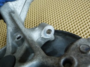 Кулак поворотный задний левый VW Tiguan 2011-2016 (3C0505433K 3G0598611) — фото 8