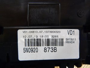 Панель приборов VW Tiguan 2011-2016 (5N0920873B) — фото 10
