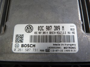 Блок управления двигателем VW Tiguan 2011-2016 (03C907309M) — фото 3