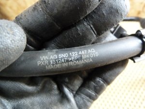 Комплект патрубков системы охлаждения VW Tiguan 2011-2016 (5N0121070K 1K0121087K 5N0121049J 5N0122447AQ 1K0121096AT 1K0121058B 7N0122157AJ 3B0122291B 5N0122109D 5N0121063) — фото 12