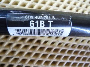 Полуось передняя левая Audi A1 (8X) 2010-2018 (6R0407761B) — фото 12