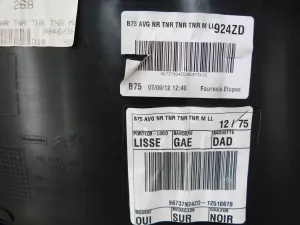 Комплект обшивок двери Citroen DS4 2011-2015 (9345RT 9345RK 9346RE 9346QT) — фото 15