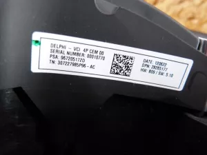 Рулевое колесо Citroen DS4 2011-2015 (В СБОРЕ 4112QJ 4109QV) — фото 19