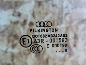 Стекло двери передней левой Audi A4 [B8] 2007-2015 (8K0845201C) — фото 4