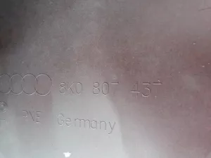 Бампер передний Audi A4 [B8] 2007-2015 (8K0807105 8K0807550 8K0807681A 8K0807682A 8K0807241 8K0853651 8T0941699B 8T0941700B) — фото 42