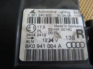 Комплект фар Audi A4 [B8] 2007-2015 (КОМПЛЕКТ 8K0941003A 8K0941004A) — фото 35