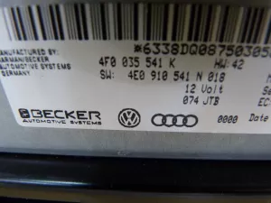 Мультимедиа Audi A4 [B8] 2007-2015 (8T0919609B 8T0035412 8K5035225H 8K5035225B 8T0035462 8T0035729B 4E0035785D 8F001062 4F0035541K 4F0919148 8T0919888 4F0035209C 8F001044 8T0035223AG 8K5035503A 8T2035110C 8T0919603C)    — фото 44