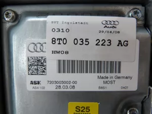 Мультимедиа Audi A4 [B8] 2007-2015 (8T0919609B 8T0035412 8K5035225H 8K5035225B 8T0035462 8T0035729B 4E0035785D 8F001062 4F0035541K 4F0919148 8T0919888 4F0035209C 8F001044 8T0035223AG 8K5035503A 8T2035110C 8T0919603C)    — фото 49