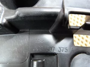 Направляющая заднего бампера VW Passat CC 2008-2017 (КОМПЛЕКТ 3C8807375A 3C8807355 3C8807393C 3C8807394C 3C8807376A 3C8807356) — фото 20