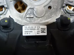 Рулевое колесо VW Passat CC 2008-2017 (В СБОРЕ 3C8419091BF 3C8959537D 3C8880201AA) — фото 15