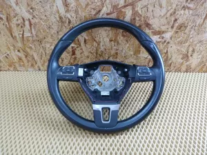 Рулевое колесо VW Passat CC 2008-2017 (В СБОРЕ 3C8419091BF 3C8959537D 3C8880201AA) — фото 2