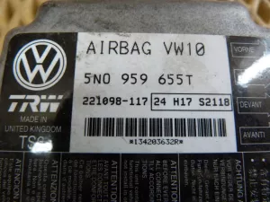 Блок управления AIR BAG VW Passat CC 2008-2017 (5N0959655T 5N0973100) — фото 7