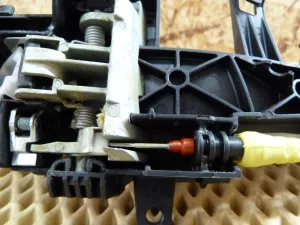 Ручка наружная двери передней левая BMW 1-serie E87/E81 2004-2011 (51217200935 51210445181) — фото 11