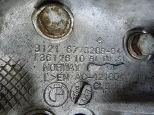 Кулак поворотный передний левый BMW 1-serie E87/E81 2004-2011 (31216793923) — фото 11