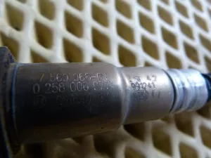 Датчик кислородный/Lambdasonde BMW 1-serie E87/E81 2004-2011 (НИЖНИЙ 0258006977) — фото 5