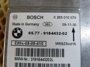 Блок управления AIR BAG BMW 1-serie E87/E81 2004-2011 (65779184432) — фото 7