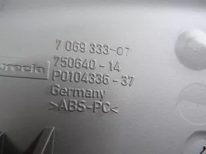 Накладка декоративная BMW 1-serie E87/E81 2004-2011 (НА ПАНЕЛЬ ПРИБОРОВ 51456989723) — фото 9