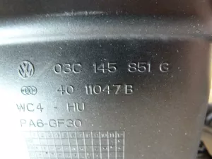 Турбокомпрессор VW Sharan 2010> (03C145601E  03C145851E 03C103502K 03C145851G 03C145851D 03C103502M) — фото 13