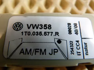 Антенна VW Touran 2003-2010 (1T0035577R) — фото 5