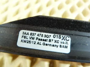 Бархотка стекла двери передней левой наружная VW Passat [B7] 2011-2015 (3AA8374753Q7) — фото 11