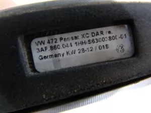Рейлинги VW Passat [B7] 2011-2015 (3AF860043 3AF860044) — фото 16