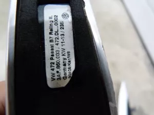 Рейлинги VW Passat [B7] 2011-2015 (УНИВЕРСАЛ 3AF860033 3AF860034) — фото 13