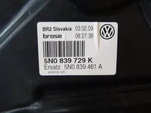 Стеклоподъемник электр. задний левый VW Tiguan 2007-2011 (5N0839461A) — фото 6