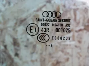 Стекло двери передней левой Audi A3 [8PA] Sportback 2004-2013 (8P4845201A) — фото 4