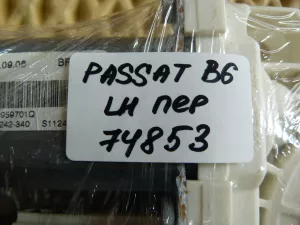 Моторчик стеклоподъемника передний левый VW Passat [B6] 2005-2010 (1K0959701Q 1K0959793M) — фото 7