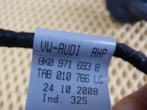 Проводка двери задней левой Audi A4 [B8] 2007-2015 (8K0971687AE 8K0971693B) — фото 19
