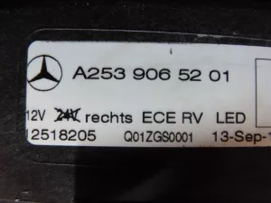 Фара правая Mercedes Benz GLC-Class X253 2015> (A2539065201 A2539068200 A2229004812) — фото 27