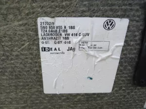 Пол багажника VW Tiguan 2011-2016 (5N0858855A) — фото 8