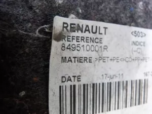 Обшивка багажника Renault Megane III 2009-2016 (ЛЕВАЯ 849510001R) — фото 8
