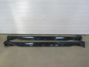 Комплект накладок порога Audi A4 [B7] 2005-2007 (8E0853859 8E0853860 8E0853579C 8E0853580C) — фото 1