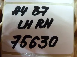 Комплект накладок порога Audi A4 [B7] 2005-2007 (8E0853859 8E0853860 8E0853579C 8E0853580C) — фото 40