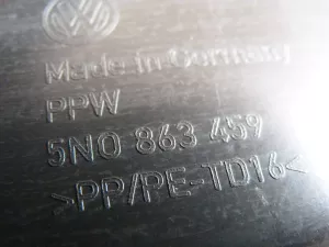 Обшивка багажника VW Tiguan 2007-2011 (НА ЗАДНЮЮ ПАНЕЛЬ 5N0863459) — фото 18