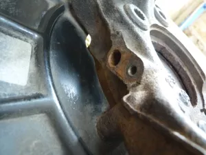 Кулак поворотный передний левый VW Tiguan 2007-2011 (1K0407255AA) — фото 10