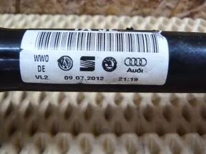 Полуось передняя левая VW Passat [B7] 2011-2015 (3C0407271AJ) — фото 7