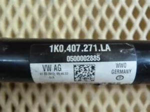 Полуось передняя левая VW Passat [B7] 2011-2015 (1K0407271LA) — фото 6