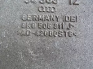Комплект рычагов задней подвески Audi A4 [B8] 2007-2015 (8K0505312J 8K0505311J 8K0505324H 8K0505323H 8K0501529L) — фото 14