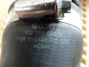 Патрубок интеркулера Audi A3 [8PA] Sportback 2004-2013 (1K0145770N 1K0145834N 1K0145838M) — фото 10