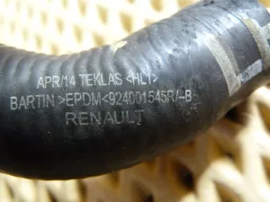 Патрубок радиатора Renault Captur 2013-2019 (215034612R 924107143R 215013877R 217417014R) — фото 9