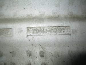 Абсорбер заднего бампера Toyota Camry V40 2006-2011 (5261533120) — фото 6