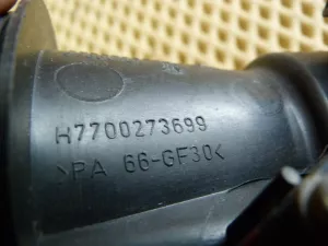 Заслонка дроссельная механическая Renault Clio II/Symbol 1998-2008 (7700273699) — фото 8