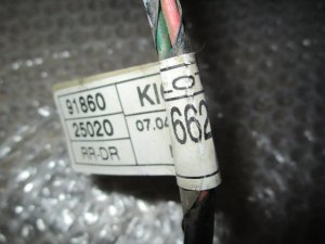 Проводка двери задней левой Hyundai Accent II (+TAGAZ) 2000-2012 (9186025020) — фото 2