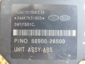 Блок ABS (насос) Hyundai Santa Fe (SM)/ Santa Fe Classic 2000-2012 (5890026500) — фото 8
