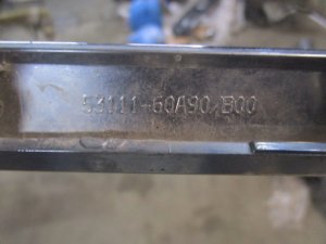 Комплект молдингов решетки радиатора Toyota Land Cruiser 200 2008> (ПОСЛЕ 2015 ГОДА 5311460160 5310160D20) — фото 7