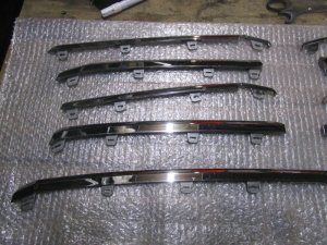 Комплект молдингов решетки радиатора Toyota Land Cruiser 200 2008> (ПОСЛЕ 2015 ГОДА 5311460160 5310160D20) — фото 5