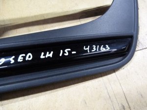 Решетка в бампер левая VW Polo (Sed RUS) 2011> (ПОСЛЕ 04.05.2015 ГОДА ПОД ПТФ С НАКЛАДКОЙ 6RU853665F) — фото 4